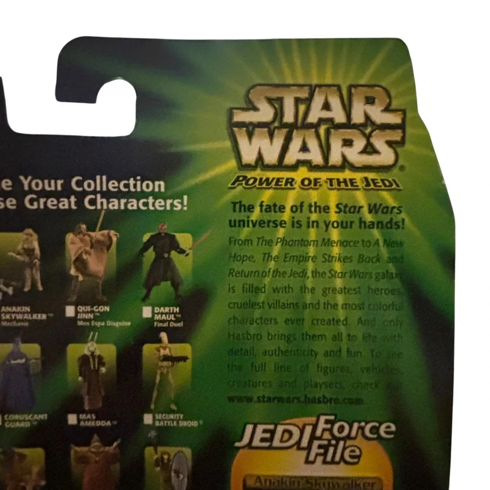 Star Wars Power of the Jedi Anakin Skywalker Mechanic Action Figure New‎